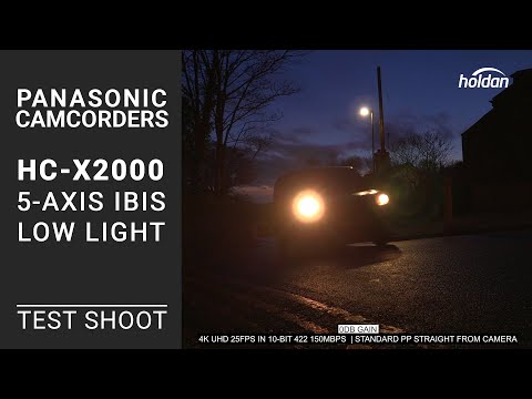 Panasonic HC-X2000 4K IBIS and Low Light Sample Footage | 10-Bit 422 Test Shots | AG-CX10 | HC-X1500