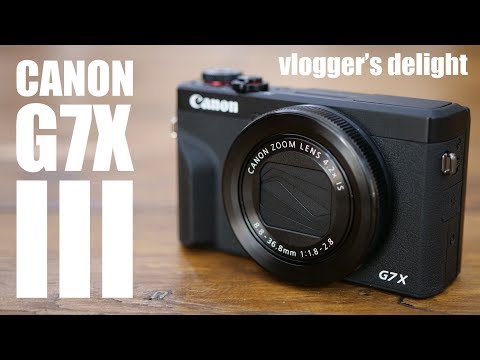 Canon G7X III HANDS-ON first looks - VLOGGERS rejoice!