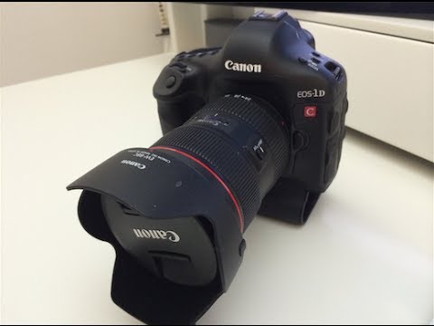 Canon EOS 1DC 4K DSLR Unboxing &amp; First Look