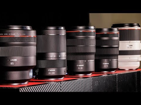 5 NEW PRO Canon RF LENSES | RF 85 f1.2L, RF 85 f1.2L DS, RF 24-70 F2.8L IS, RF 70-200 2.8L IS