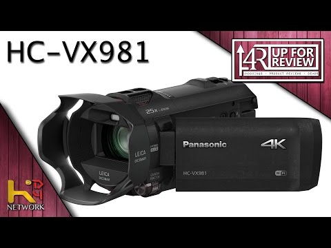 Panasonic HC-VX981 (Unboxing &amp; Demo)