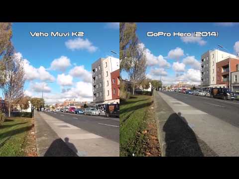 Veho Muvi K2 Vs GoPro Hero 2014 Video Sample Test