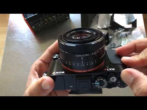 Sony RX1R ii Unboxing