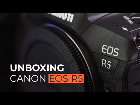 Canon EOS R5 - unboxing