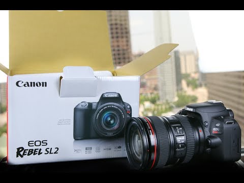 Canon Rebel SL2 (200D) Unboxing &amp; First Look