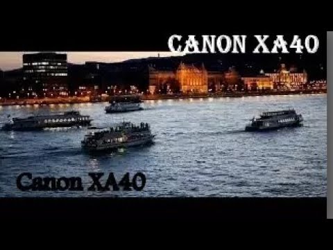 Canon XA40 - low light test - 4K