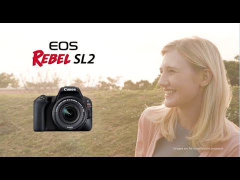 Official Canon Rebel SL2 Digital Camera Introduction