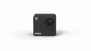 Mokacam, 4K camera, Indiegogo, smallest 4K camera