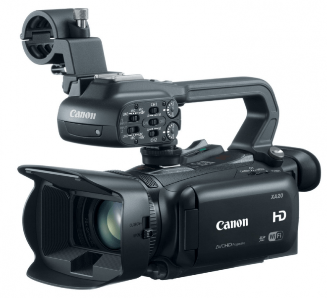Canon XA20, procamcorder, professional camcorder