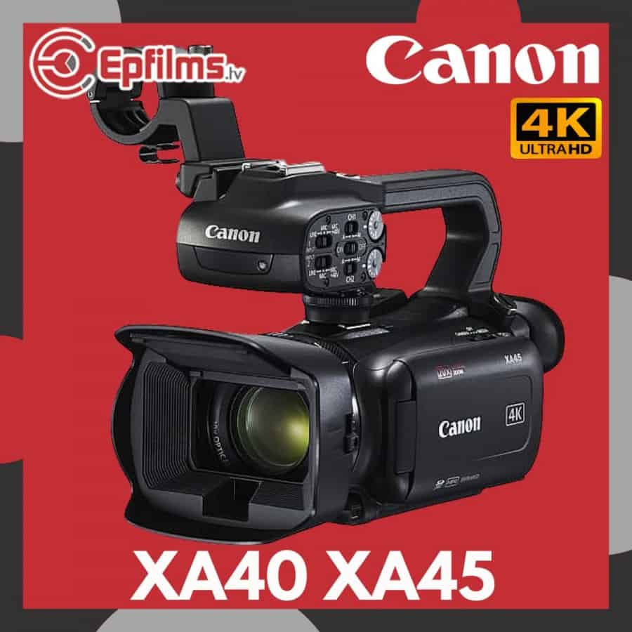 Canon XA40 XA45 Review