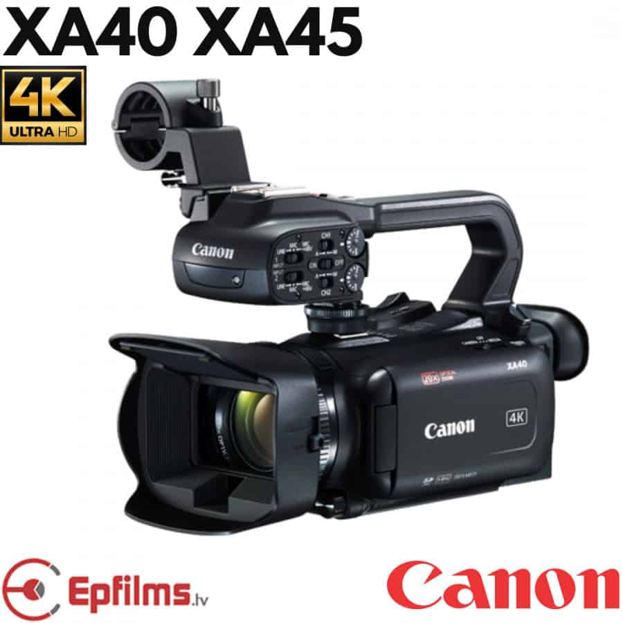 Canon XA40 and XA45 Review
